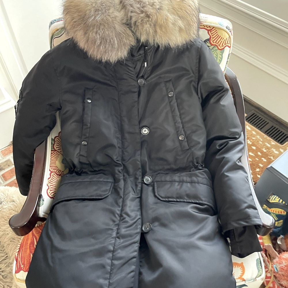 SAM. Luxe Stella Parka with Rabbit Fur size S
